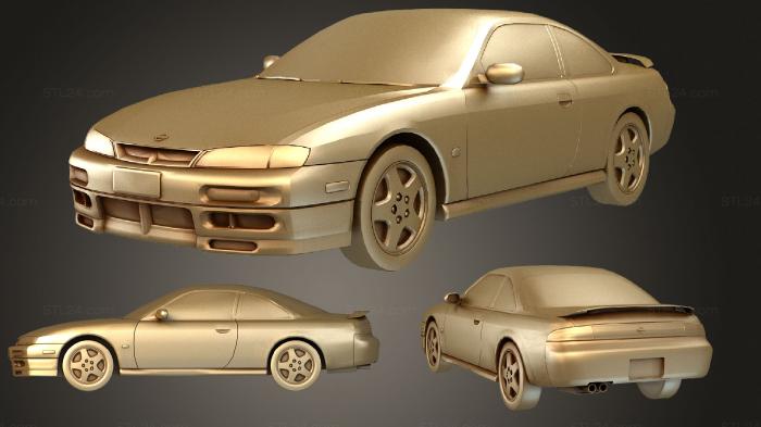 Vehicles (Nissan 200 SX S14, CARS_2787) 3D models for cnc